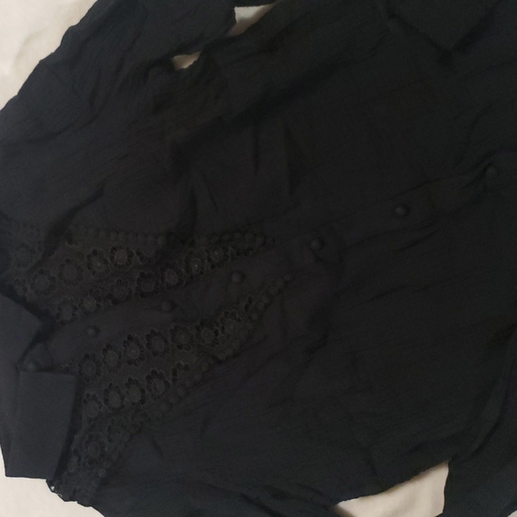 New boutique lace spliced cotton top - Picture 6 of 11